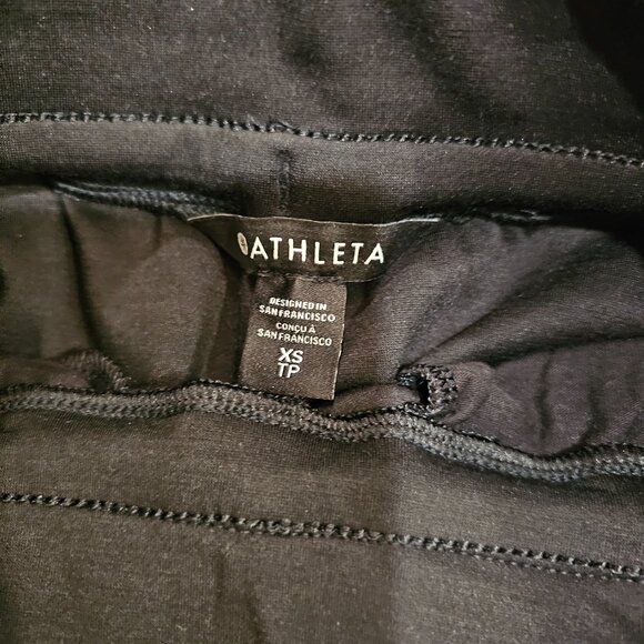 Athleta Allure High Rise Pant (Wide Leg) - Size XSmall - NWT - Color: Black - Picture 3 of 5